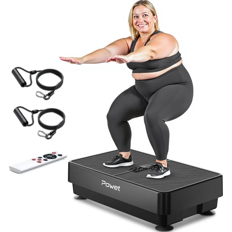 POWET Vibration Plate Exercise Machine For Weight Loss