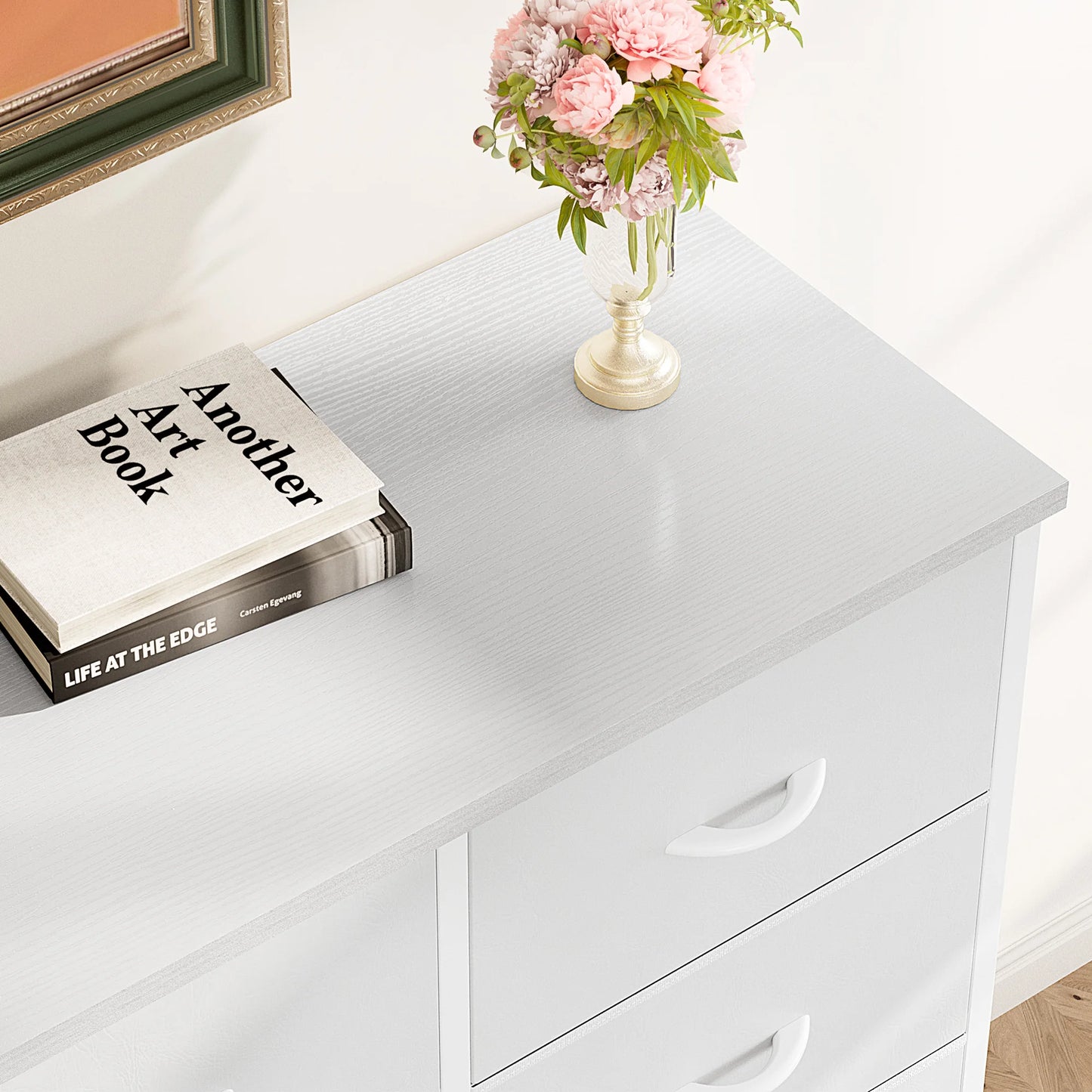 Children's Bedroom Wardrobe With 8 Fabric Drawers