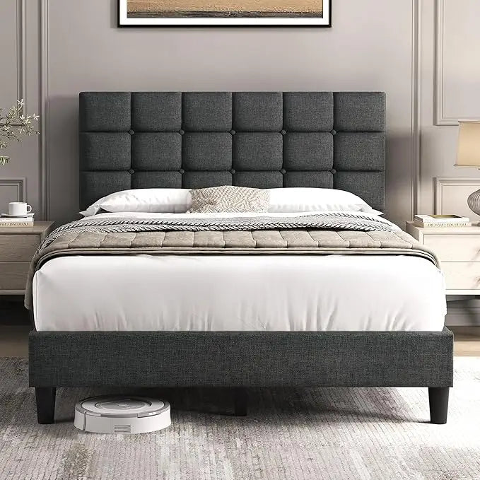 Upholstered Queen Bed Frame