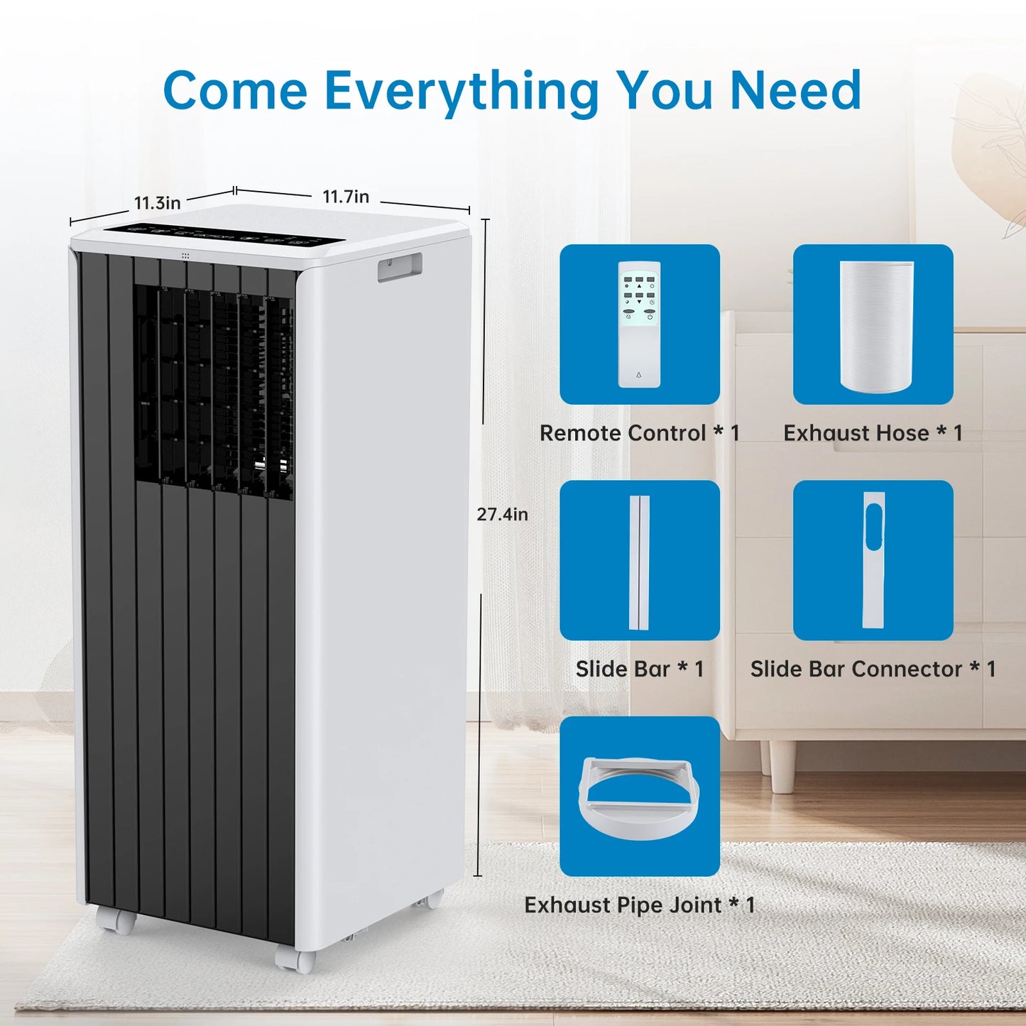 🍃 8000BTU Portable Air Conditioners