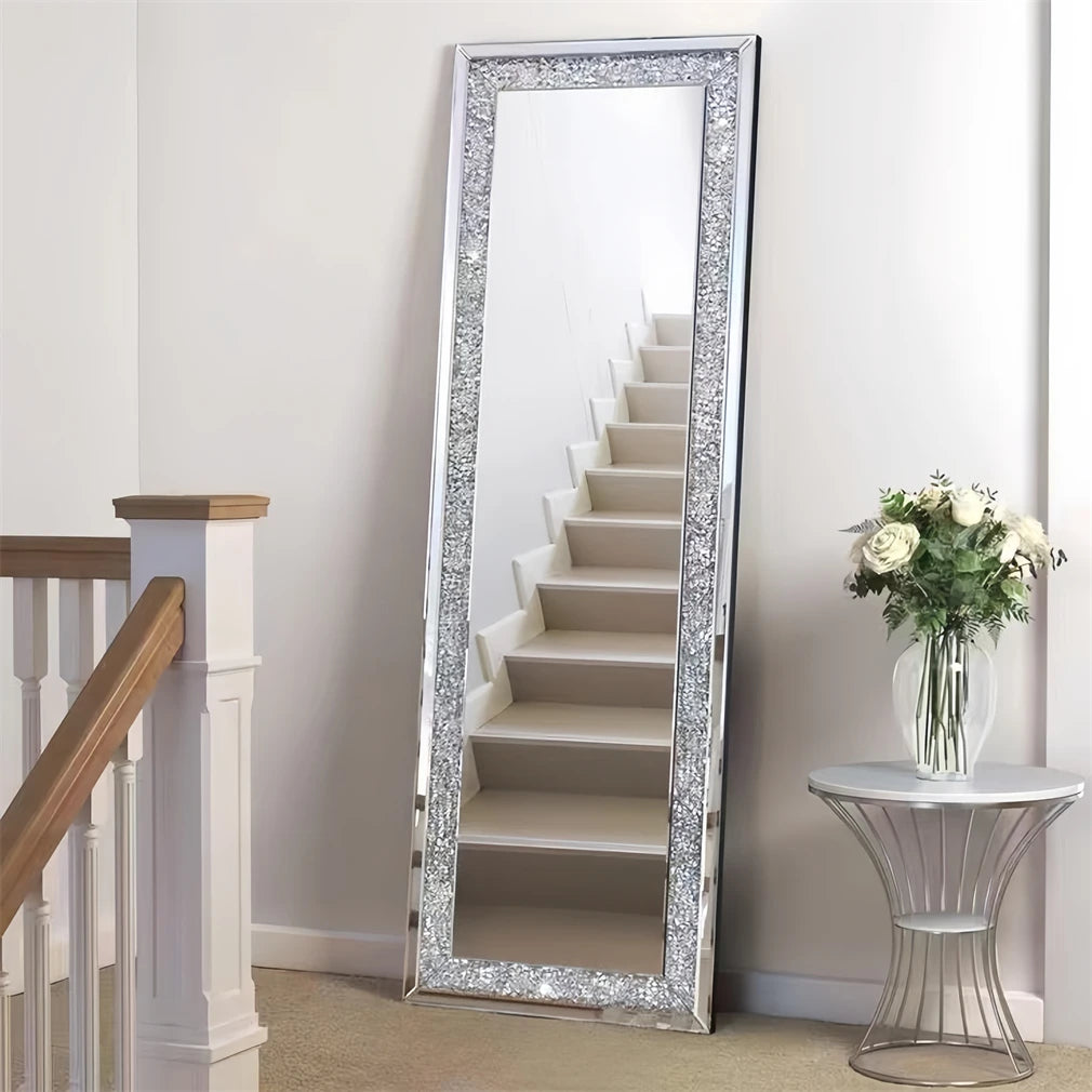 Diamond Decorative Full Length Mirror