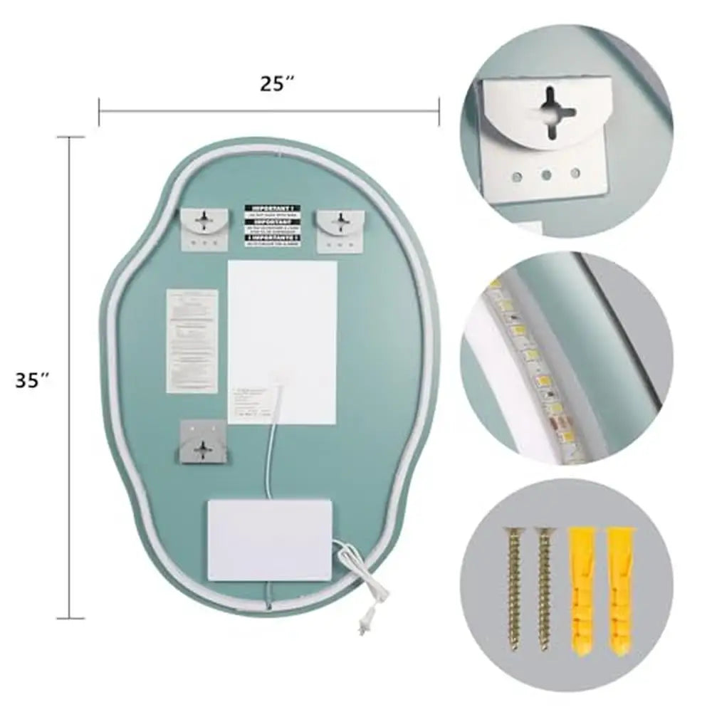 LED Bathroom Vanity Mirror Anti-Fog