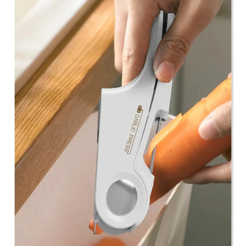 4-in-1 Multifunctional Press For Pressing Mash Garlic Tool