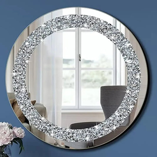 Frameless Bling Glam Elegant Modern Stylish Mirror