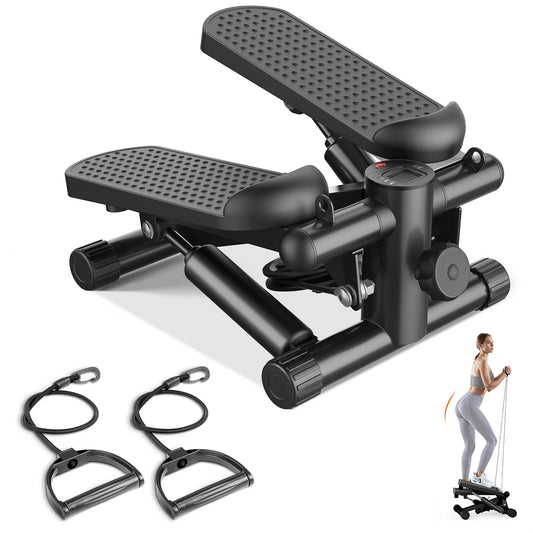 Mini Stepper With Resistance Bands