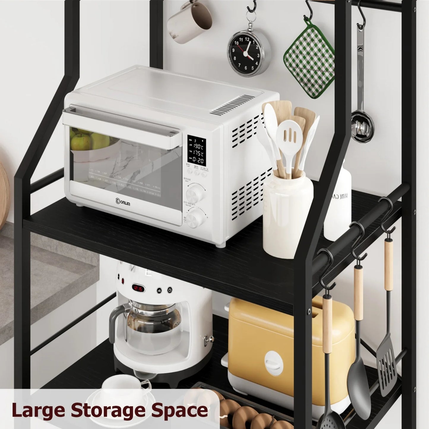 Kitchen Bakers Rack Microwave Oven Stand