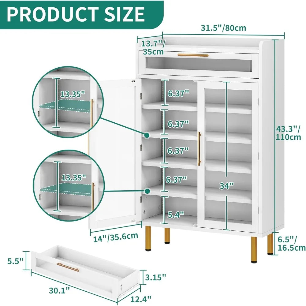 Modern Shoe Storage Acrylic