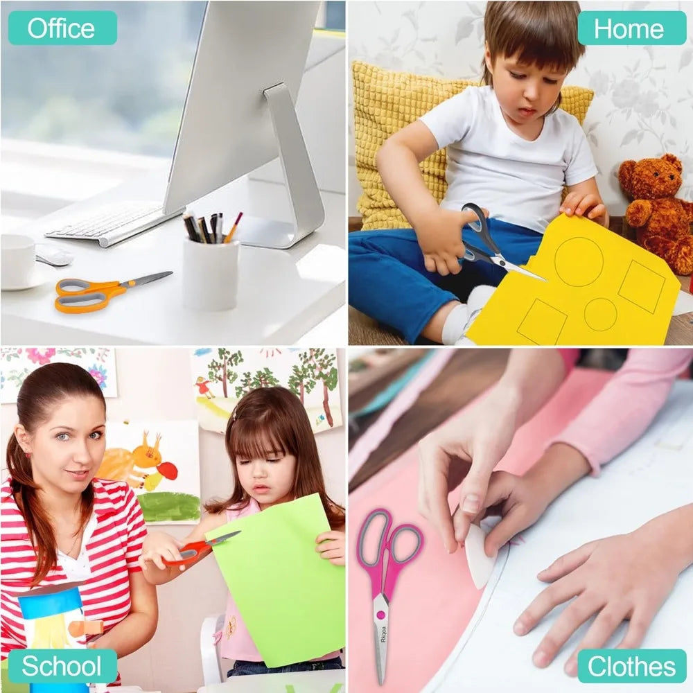 8" Scissors All Purpose (6 Pack)