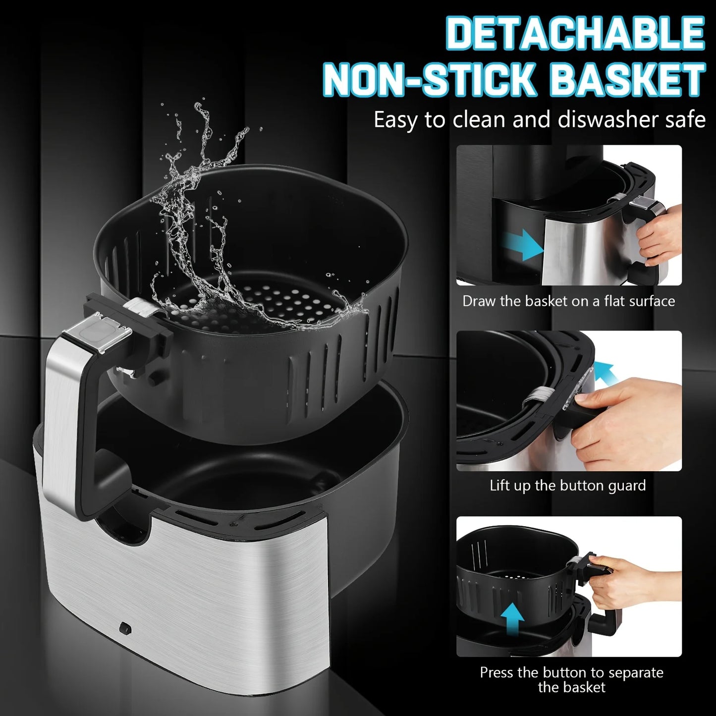 KitCook Large Air Fryer