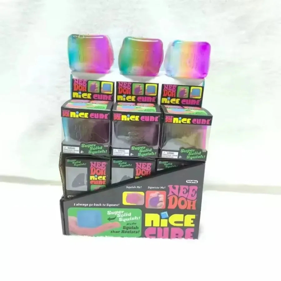 NeeDoh Rainbow Cube Squishy Blind Box