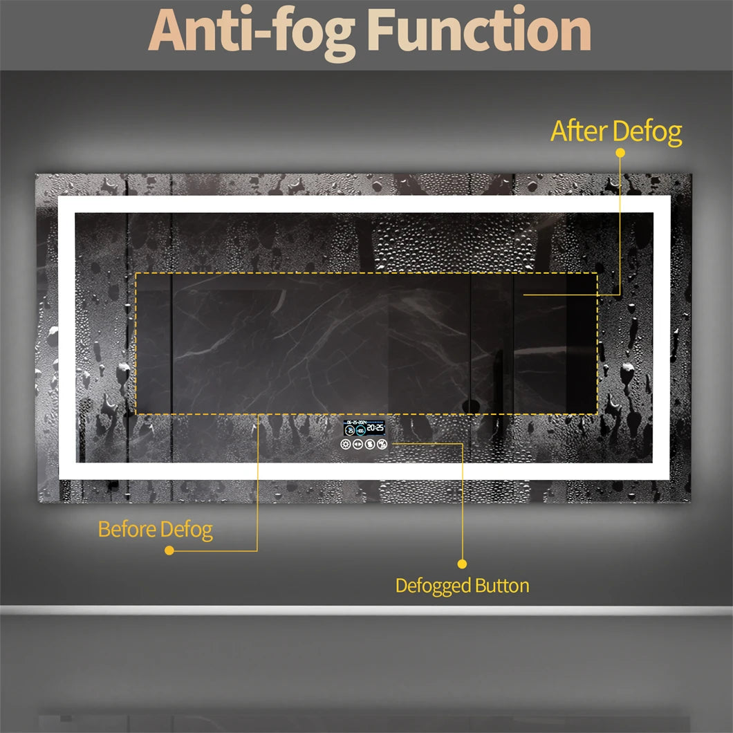 LED Vanity Mirror With Bluetooth