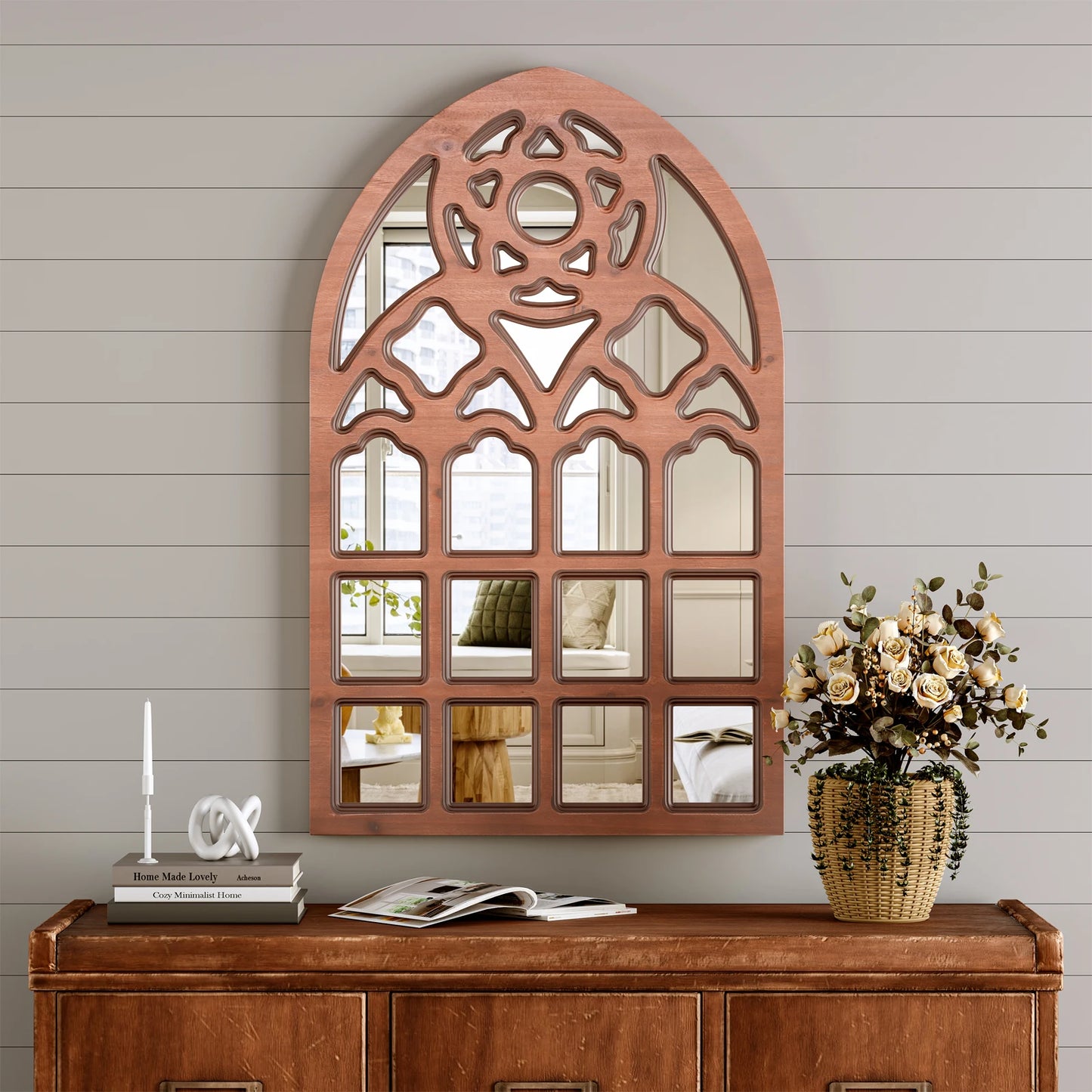 Arched, Retro Big Wall Mirrors Decorative