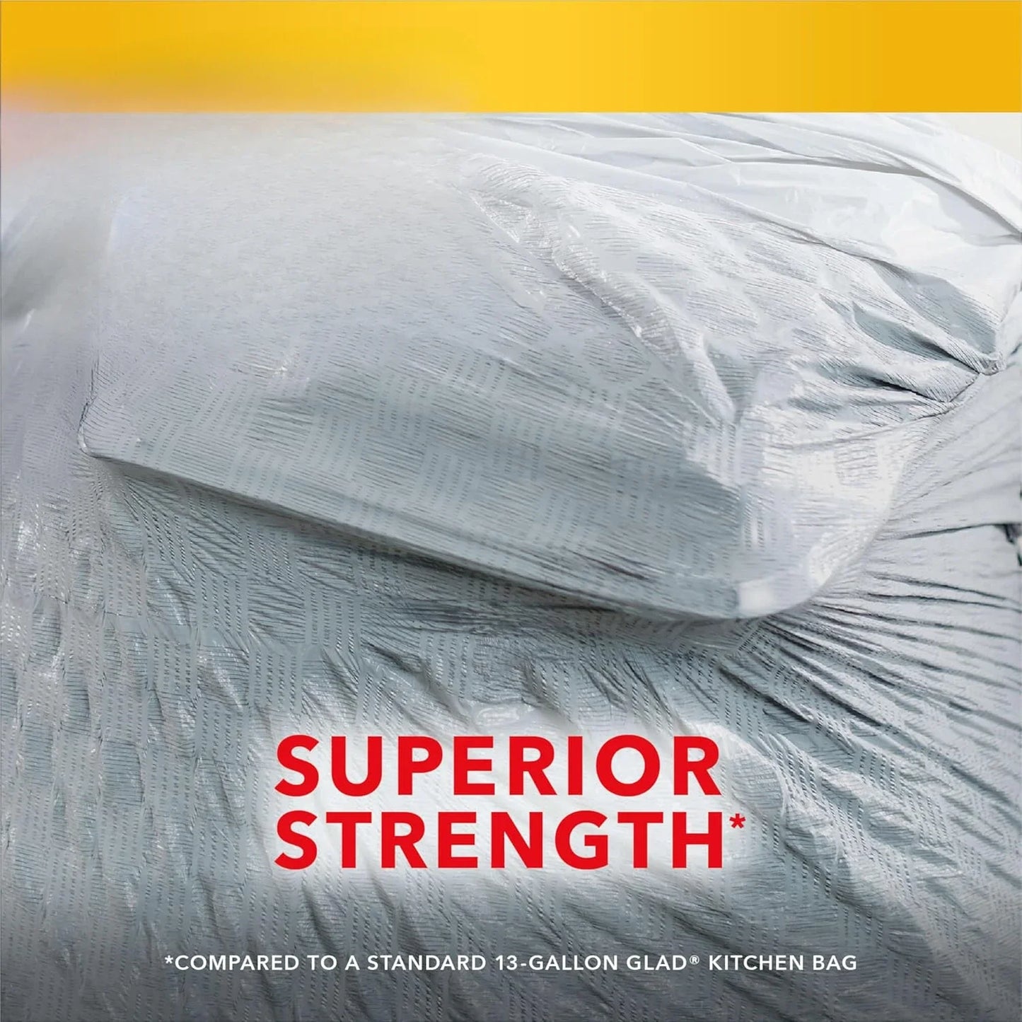 High kitchen drawstring trash bags - Stink Shield 13 gallon white trash bags