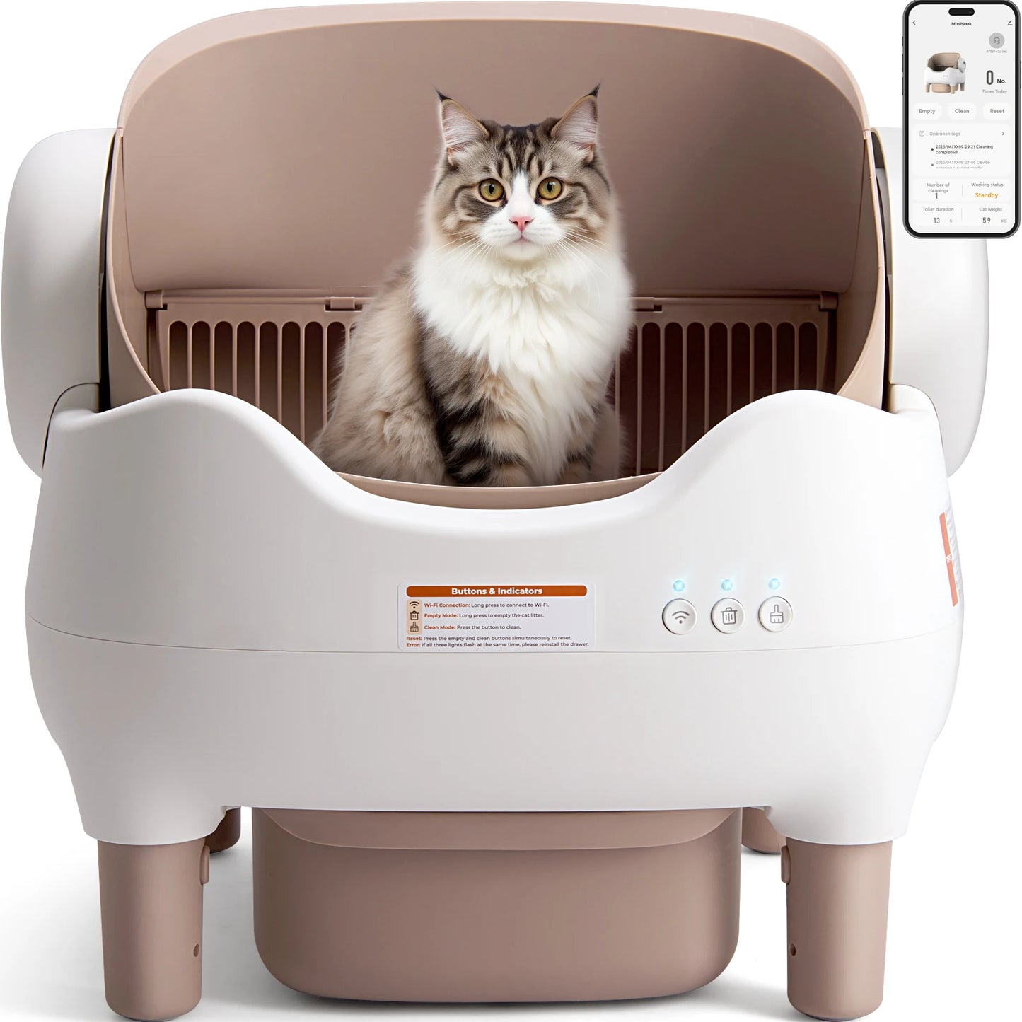 Self Cleaning Automatic Cat Litter Box