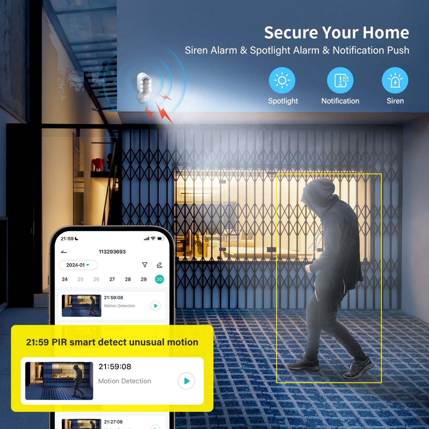 Wireless WiFi Security Camera