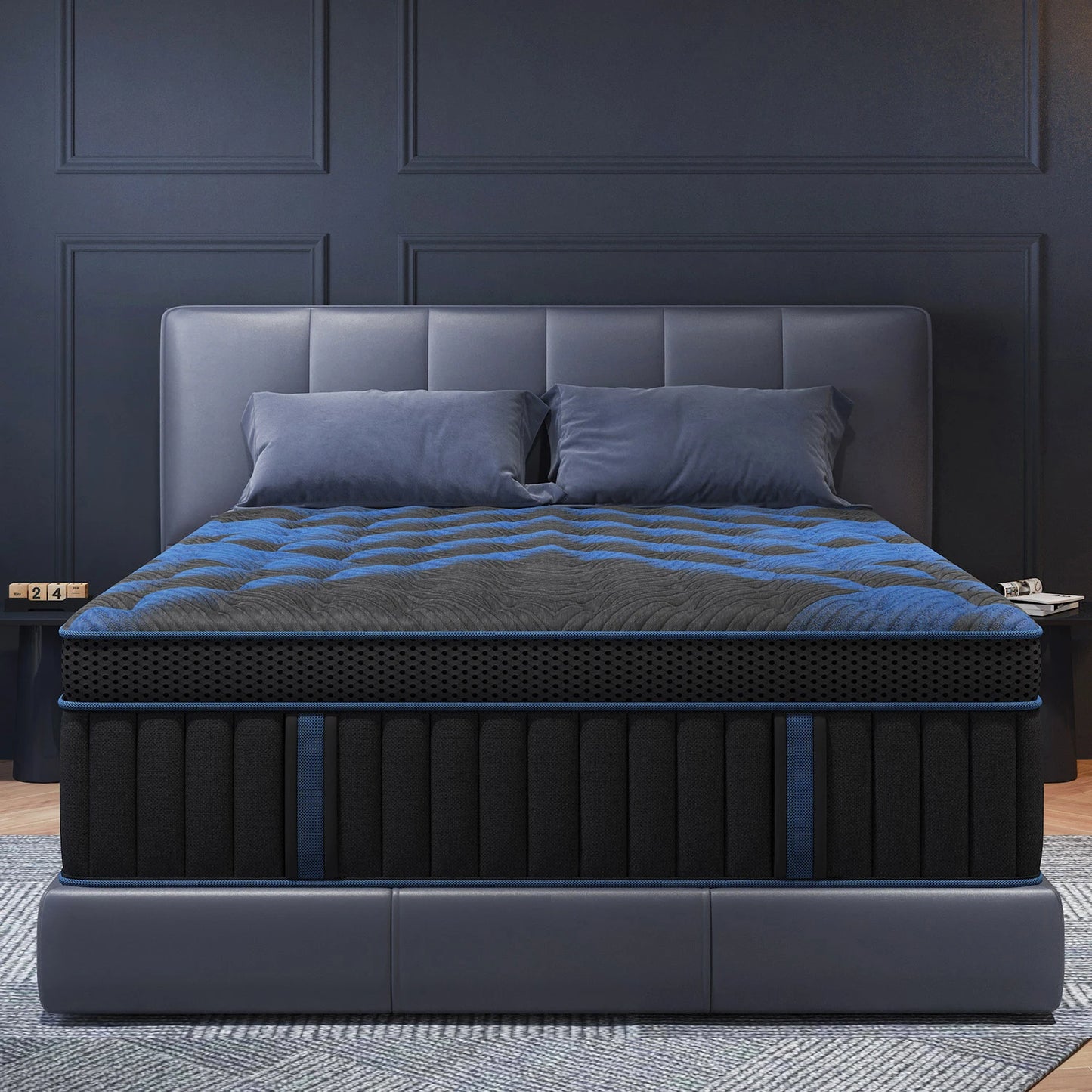 12" Gel Memory Foam Hybrid Mattress In A Box