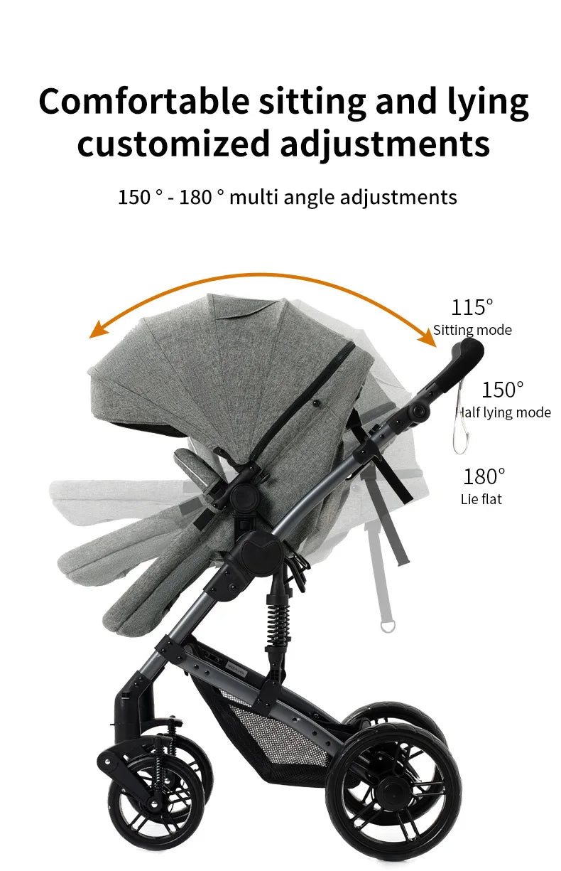 Comfortable Lightweight Baby Stroller