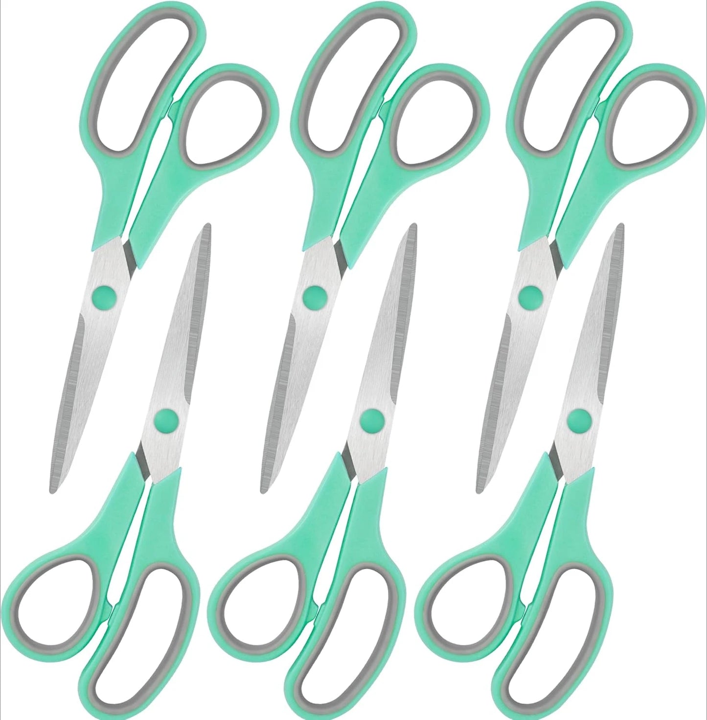 8" Scissors All Purpose (6 Pack)