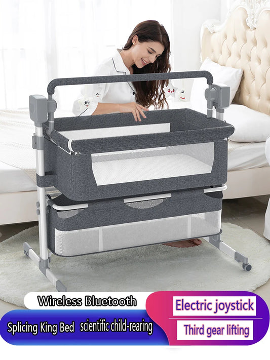 Baby Rocking Bed With Mosquito Net